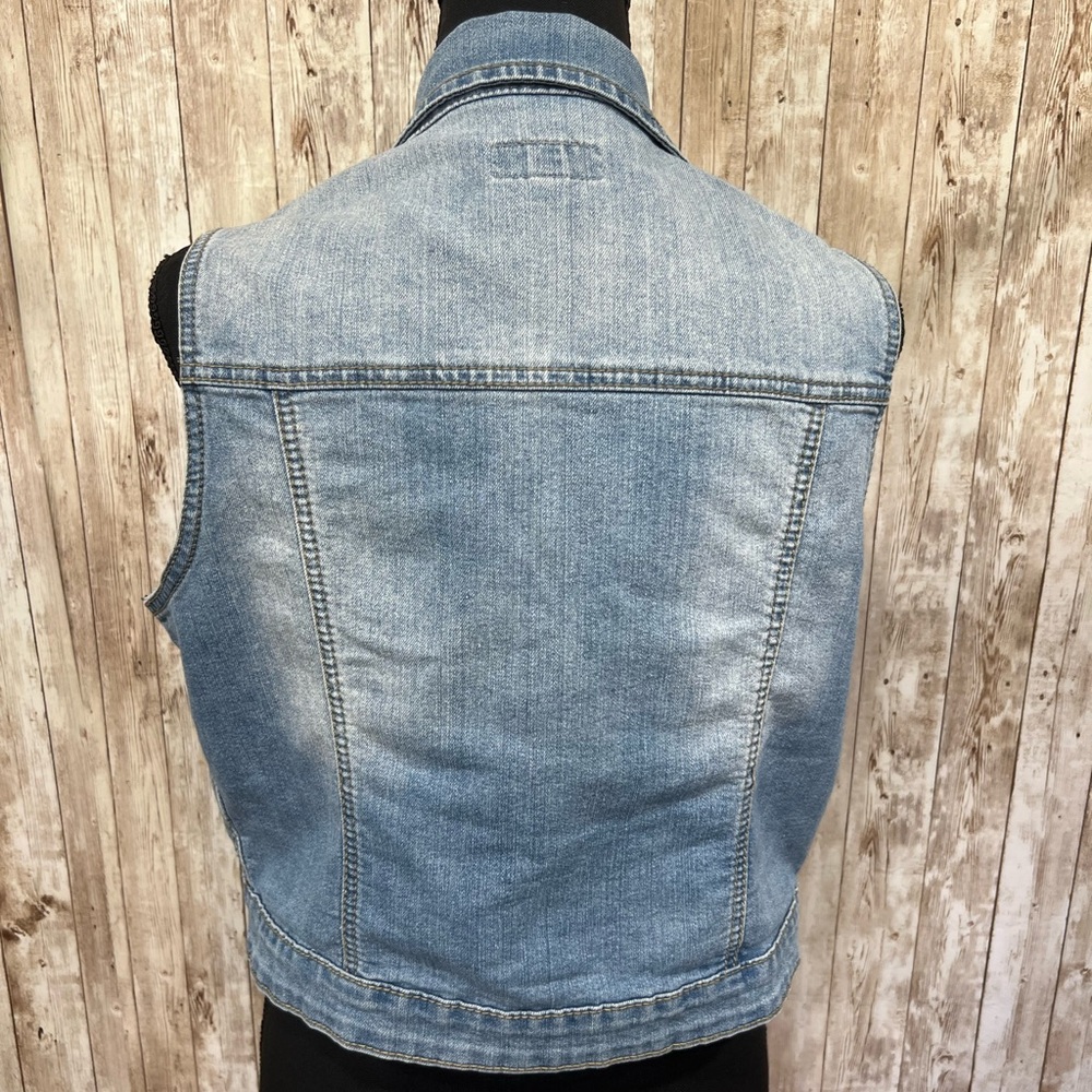 Earl Jeans‎ Light Blue Denim Vest - Picture 6 of 7